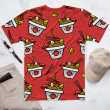 Load image into Gallery viewer, Ramen Noodle Soup AllOver Print Men's T-shirt