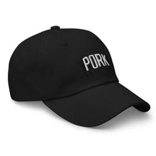 Load image into Gallery viewer, Pork Pig Embroidered Dad Hat