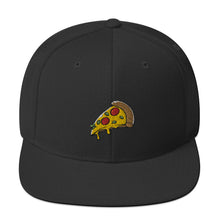 Load image into Gallery viewer, Pizza Slice Embroidered Snapback Hat