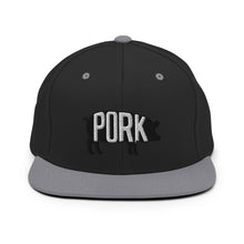 Load image into Gallery viewer, Pork Pig Embroidered Snapback Hat