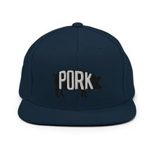 Load image into Gallery viewer, Pork Pig Embroidered Snapback Hat