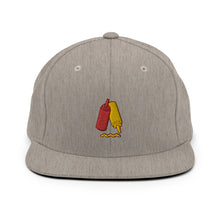 Load image into Gallery viewer, Ketchup & Mustard Condiments Snapback Hat