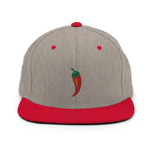 Load image into Gallery viewer, Red Chili Pepper Snapback Hat