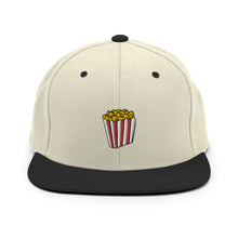 Load image into Gallery viewer, Movie Theatre Popcorn Snapback Hat