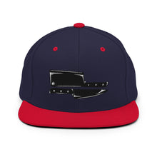 Load image into Gallery viewer, Chef's Knife & Meat Cleaver Embroidered Snapback Hat