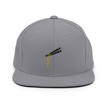 Load image into Gallery viewer, Chopsticks And Noodles Embroidered Snapback Hat