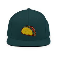 Load image into Gallery viewer, Taco Embroidered Snapback Hat