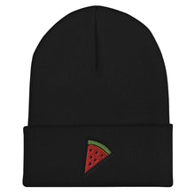 Load image into Gallery viewer, Watermelon Slice Embroidered Cuffed Beanie