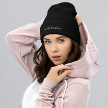 Load image into Gallery viewer, Eat Local Embroidered Cuffed Beanie