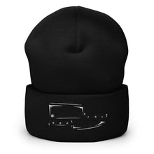 Load image into Gallery viewer, Chef's Knife & Meat Cleaver Embroidered Cuffed Beanie