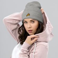 Load image into Gallery viewer, Pizza Slice Embroidered Cuffed Beanie Hat