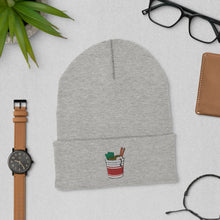 Load image into Gallery viewer, Instant Ramen Noodles Embroidered Cuffed Beanie