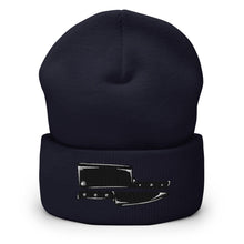 Load image into Gallery viewer, Chef's Knife & Meat Cleaver Embroidered Cuffed Beanie