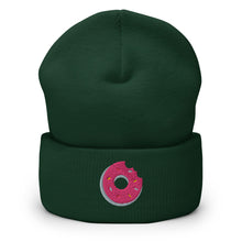 Load image into Gallery viewer, Sprinkle Donut Embroidered Cuffed Beanie