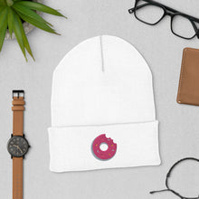 Load image into Gallery viewer, Sprinkle Donut Embroidered Cuffed Beanie