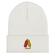 Load image into Gallery viewer, Ketchup & Mustard Condiments Embroidered Cuffed Beanie