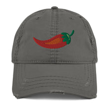 Load image into Gallery viewer, Red Chili Pepper Distressed Dad Hat