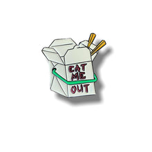 Load image into Gallery viewer, Eat Me Out Enamel Pin
