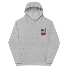 Load image into Gallery viewer, Instant Ramen Noodles Embroidered Kids Fleece Hoodie