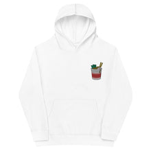 Load image into Gallery viewer, Instant Ramen Noodles Embroidered Kids Fleece Hoodie