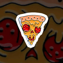 Load image into Gallery viewer, Pizza Face Enamel Pin