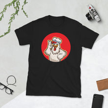 Load image into Gallery viewer, Fried Chicken Restaurant Mascot Unisex T-Shirt