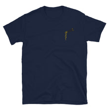 Load image into Gallery viewer, Chopsticks And Noodles Embroidered Short-Sleeve Unisex T-Shirt
