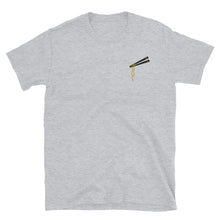 Load image into Gallery viewer, Chopsticks And Noodles Embroidered Short-Sleeve Unisex T-Shirt