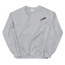 Load image into Gallery viewer, Chopsticks And Noodles Embroidered Unisex Sweatshirt
