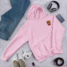Load image into Gallery viewer, French Fry Embroidery Unisex Hoodie