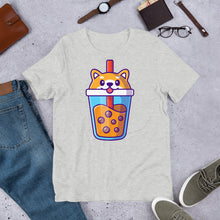 Load image into Gallery viewer, Cute Puppy Milk Tea Boba Unisex T-Shirt