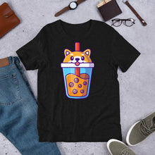 Load image into Gallery viewer, Cute Puppy Milk Tea Boba Unisex T-Shirt