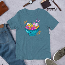 Load image into Gallery viewer, Kawaii Ramen Bowl Short-Sleeve Unisex Food T-Shirt