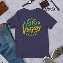 Load image into Gallery viewer, Go Vegan Graphic Tee
