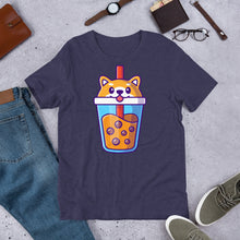 Load image into Gallery viewer, Cute Puppy Milk Tea Boba Unisex T-Shirt