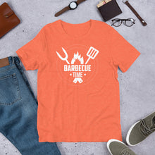 Load image into Gallery viewer, Barbecue Time Short-Sleeve Unisex Grilling T-Shirt