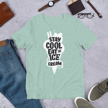 Load image into Gallery viewer, Stay Cool Eat An Ice Cream Unisex T-Shirt