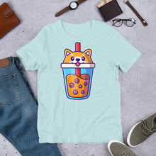 Load image into Gallery viewer, Cute Puppy Milk Tea Boba Unisex T-Shirt