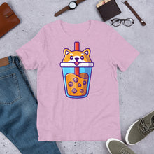 Load image into Gallery viewer, Cute Puppy Milk Tea Boba Unisex T-Shirt