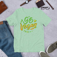 Load image into Gallery viewer, Go Vegan Graphic Tee