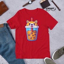 Load image into Gallery viewer, Cute Puppy Milk Tea Boba Unisex T-Shirt