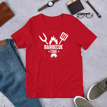 Load image into Gallery viewer, Barbecue Time Short-Sleeve Unisex Grilling T-Shirt