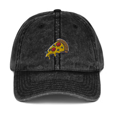 Load image into Gallery viewer, Pizza Slice Embroidered Vintage Cap