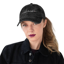 Load image into Gallery viewer, Eat Local Vintage Cotton Twill Cap
