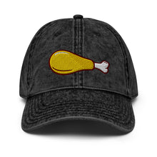 Load image into Gallery viewer, Deep Fried Chicken Distressed Dad Hat