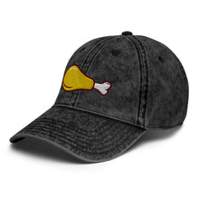 Load image into Gallery viewer, Deep Fried Chicken Distressed Dad Hat