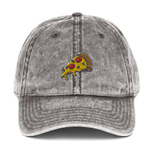 Load image into Gallery viewer, Pizza Slice Embroidered Vintage Cap