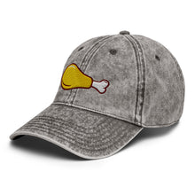 Load image into Gallery viewer, Deep Fried Chicken Distressed Dad Hat