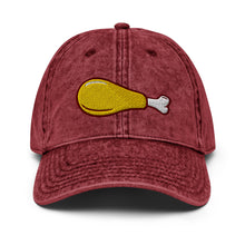 Load image into Gallery viewer, Deep Fried Chicken Distressed Dad Hat