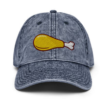 Load image into Gallery viewer, Deep Fried Chicken Distressed Dad Hat